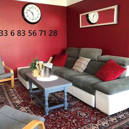 Bedinreims "Burgundy Bottle" 110M2 Exceptional, 4 Chambres Doubles, 2 Bain, Free Park & Wifi, Tout Equipe Dış mekan fotoğraf